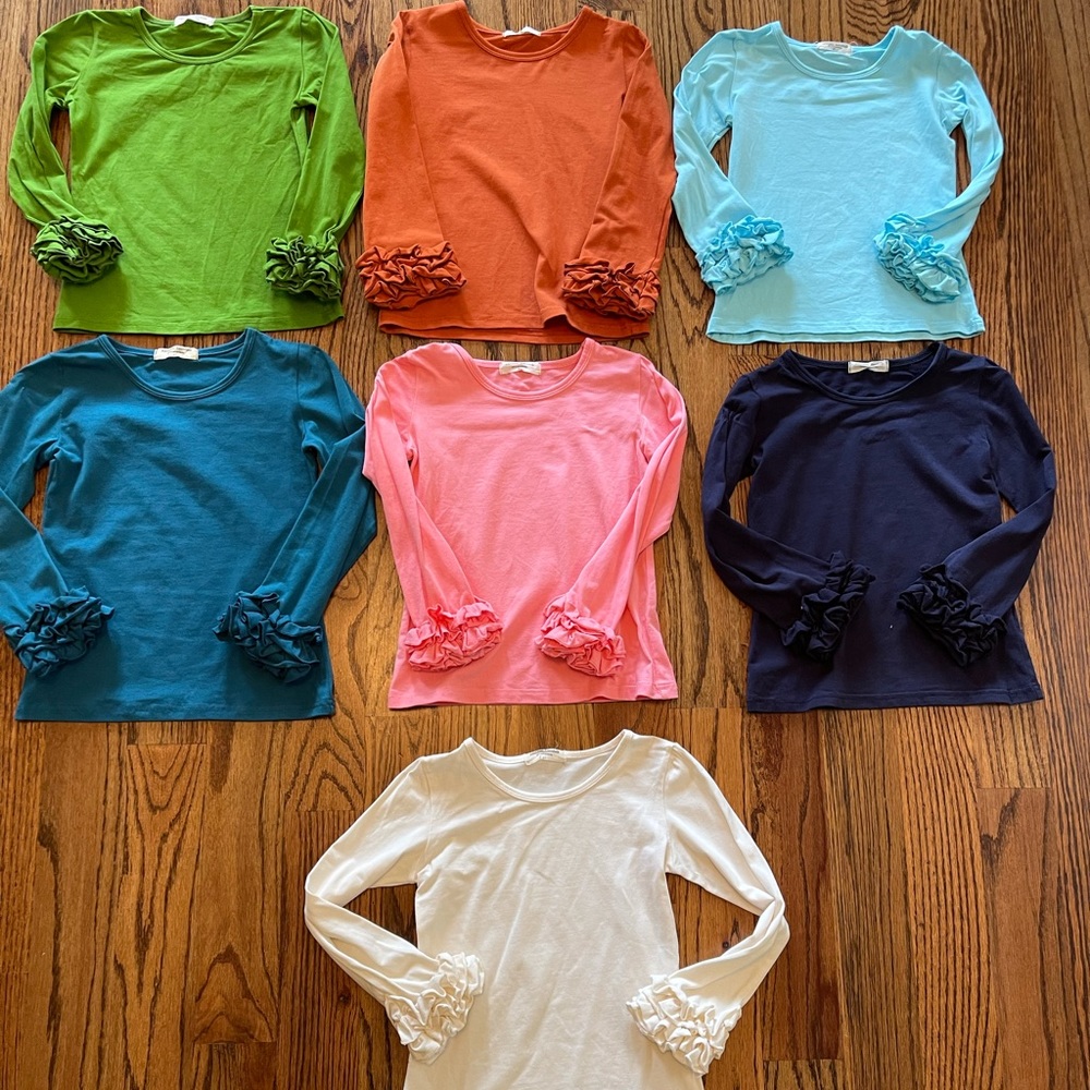 🌸2/$12🌸 Adorable Essentials Ruffles Long Sleeve set